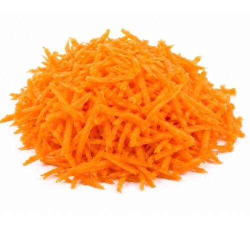 Orange Carrot - Grated / केशरी गाजर - किसलेले