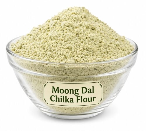 Moong Dal Chilka Flour / मूग डाळ छिलका पीठ