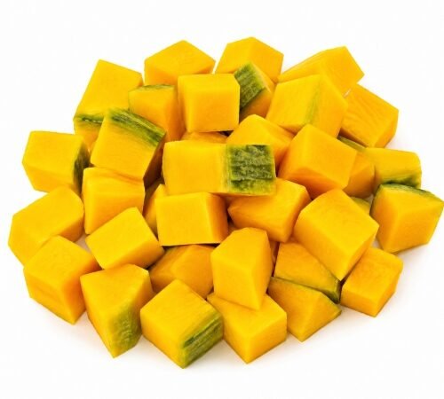 Yellow Pumpkin - Diced / पिवळा भोपळा - काप
