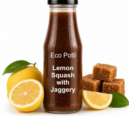Lemon Squash with Jaggery - गुळ आणि लिंबाचे सरबत