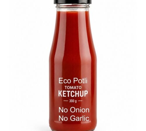 Tomato Ketchup ( No onion, No garlic ) टोमॅटो केचप - कांदा, लसूण विरहित